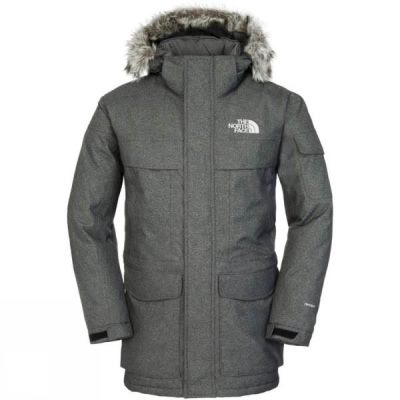 Parka The North Face McMurdo Hombre Gris - Chile HEL538417